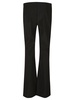 Blumarine Bow-Detailed Scallop Edge Flared Trousers