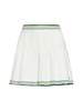 Casablanca Boucle Pleated Skirt