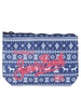 Mc2 Saint Barth Logo Printed Zipped Clutch Bag