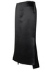 Sportmax 'Hudson' Black Acetate Skirt