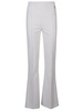 Elisabetta Franchi Logo Charm Stretch Palazzo Trousers