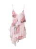 Blumarine Floral Print Slip Dress