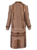 Fendi Single Breasted Panelled Long Coat