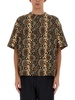 Jil Sander Python Printed Crewneck T-Shirt