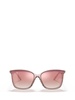 Michael Kors Eyewear Zermatt Square Frame Sunglasses