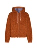 Marni Zip-Up Drastring Faux-Fur Jacket