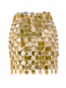 Paco Rabanne High-Waist Sequinned Mini Skirt