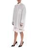 Maison Margiela Sheer Overlay Shirt Dress