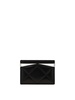 Skull Alexander McQueen card holder in quilted leather