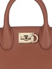 Ferragamo Gancini Plaque Tote  Bag