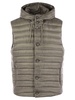 Herno Sleeveless Hooded Down Jacket