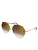 Cartier Aviator Frame Sunglasses