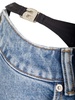 Alexander Wang Asymmetrical Waist Straight-Leg Jeans