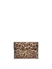 Alexander McQueen Skull Leopard Print Clutch Bag