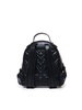 Love Moschino Quilted Zipped Backpack