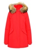 Woolrich Fur-Trimmed Hooded Padded Coat