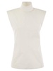 Sportmax Canneti Sleeveless Turtleneck Top