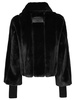 Patrizia Pepe Faux-Fur Panelled Jacket