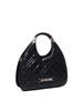 Love Moschino Logo Plaque Quilted Tote Bag