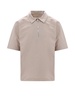 Nanushka Half-Zip Elasticated-Hem Polo Shirt