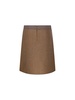 Sportmax Riga Checked Waist Mini Skirt