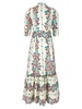 Floral Print Maxi Dress Dresses Multicolor