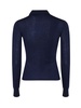 Pinko Liquoroso Long-Sleeved Knitted Polo Shirt