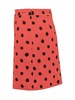 Marni Polka Dot-Print High Waist Skirt