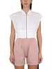 Rick Owens DRKSHDW Elasticated-Waist Zipped Sleeveless Jacket