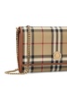 Burberry Checked Chain-Linked Shoulder Bag