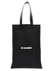 Jil Sander Logo-Print Large Open Top Tote Bag