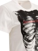 Alexander Mc Queen T Shirt With Rib Cage Print