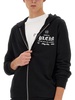 Philipp Plein Logo Printed Zipped Hoodie