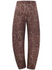 Uma Wang All-Over Patterned Wide Leg Pants