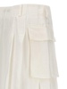 Alberta Ferretti Pocket-Detailed Flared Long Skirt