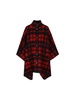 Woolrich Checked Cape