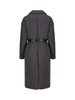 Prada Single-Breasted Belted Coat