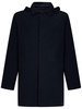 Aspesi Buttoned Hooded Coat