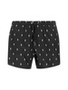 Neil Barrett Small Thunderbolt Print Swim Shorts