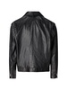 Saint Laurent Crinkled-Effect Biker Leather Jacket