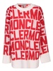 Moncler All-Over Logo Intarsia Knit Sweater