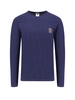 Versace Long-Sleeved Crewneck T-Shirt