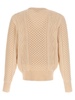 Bally Logo Embroidered Cable Knit Jumper