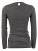 Brunello Cucinelli Ribbed Stretch Cotton Jersey T Shirt With Jewellery