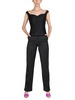 ANOUKI Straight Leg Pleat Detailed Pants