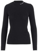 Karl Lagerfeld Logo Embroidered Turtleneck Sweater