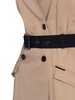 Karl Lagerfeld Color-Block Transformer Trench Coat