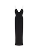 Philipp Plein Cut Out Detailed Sleeveless Maxi Dress