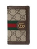 Gucci Logo Embroidered Bifold Wallet