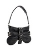 Blumarine Butterfly-Shape Ruched Shoulder Bag